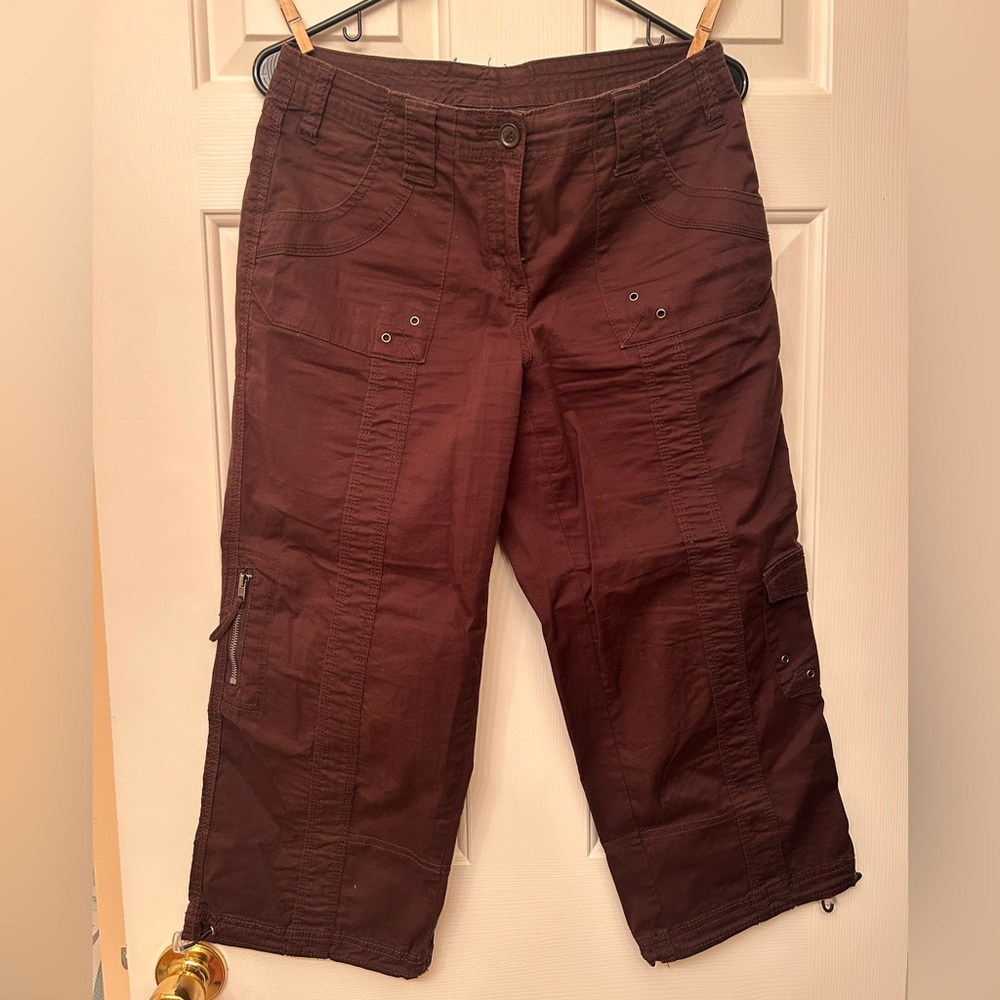 Style & Co. Women’s Brown Cargo Capris